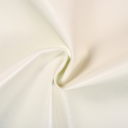 Ткань Дерматин (Кожзам) для мебели, цвет Белый (на отрез)  в Шуя