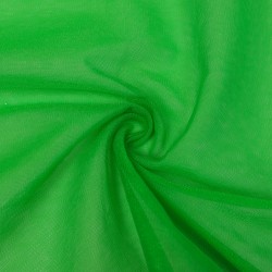 Фатин (мягкий), цвет Светло-зеленый (на отрез)  в Шуя