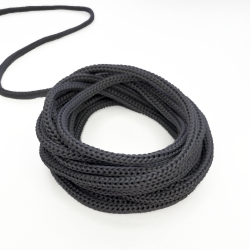 Шнур для одежды d-4.5мм, цвет Серый (на отрез)  в Шуя