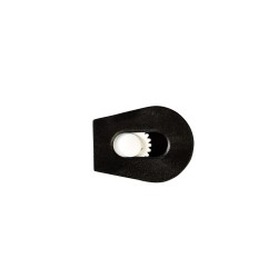 Зажим для шнура 4 мм KL  Чёрный + Белый (поштучно)  в Шуя