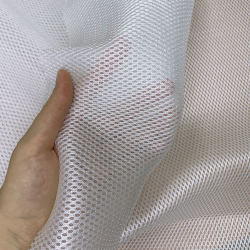 Сетка 3D трехслойная Air mesh 160 гр/м2, цвет Белый (на отрез)  в Шуя