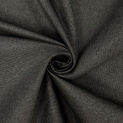 Ткань Рогожка (мебельная), цвет Тёмно-Серый (на отрез)  в Шуя