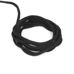 Шнур для одежды 4,5 мм, цвет Чёрный (на отрез)  в Шуя