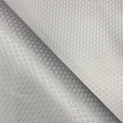 Ткань Оксфорд 300D PU Рип-Стоп СОТЫ, цвет Светло-Серый (на отрез)  в Шуя