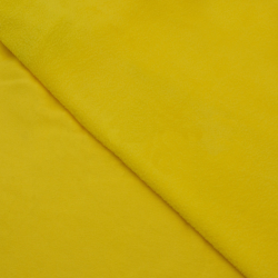 Флис Односторонний 180 гр/м2, Желтый (на отрез)  в Шуя