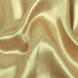 Ткань Атлас-сатин ЛЮКС, цвет Золотой (на отрез)  в Шуя