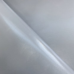 Ткань ПВХ 450 гр/м2, Серый (Ширина 160см), на отрез  в Шуя