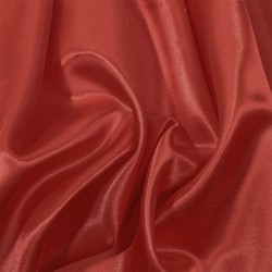 Ткань Атлас-сатин, цвет Красный (на отрез)  в Шуя